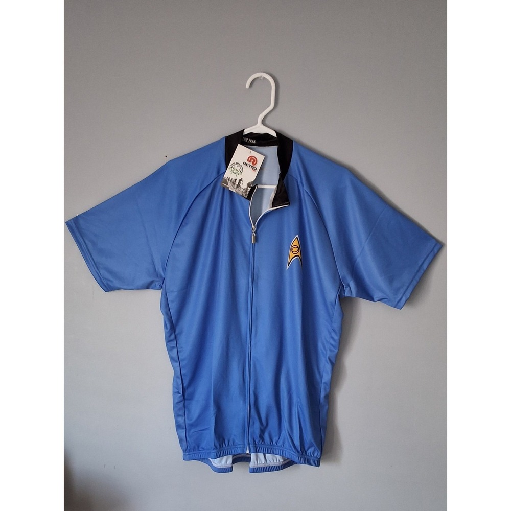 NWT Retro Image Apparel Star Trek Cycling Jersey Men's Size 3x